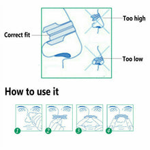 Load image into Gallery viewer, 200pcs Anti Snoring Nasal Patch Better Breathe Good Sleeping Nasal Strips Stop Snoring Strips Easier Health Care Patch Product