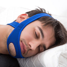 Load image into Gallery viewer, Neoprene Anti Snore Stop Snoring Chin Strap Belt Anti Apnea Jaw Solution Sleep Support Apnea Belt Sleeping Care Tools