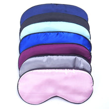 Load image into Gallery viewer, sleep mask Silk sleeping bandage Travel Rest Portable Eye masks Shade Breathable Eyepatch Night Blindfold Relaxing Cover Aid