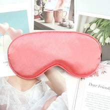 Load image into Gallery viewer, sleep mask Silk sleeping bandage Travel Rest Portable Eye masks Shade Breathable Eyepatch Night Blindfold Relaxing Cover Aid