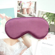 Load image into Gallery viewer, sleep mask Silk sleeping bandage Travel Rest Portable Eye masks Shade Breathable Eyepatch Night Blindfold Relaxing Cover Aid