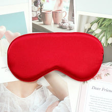 Load image into Gallery viewer, sleep mask Silk sleeping bandage Travel Rest Portable Eye masks Shade Breathable Eyepatch Night Blindfold Relaxing Cover Aid