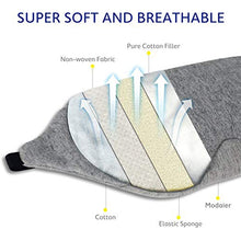 Load image into Gallery viewer, Sleep Mask Fast Sleeping Eye Mask Eyeshade Cover Shade Patch Women Men Soft Portable Blindfold Travel Slaapmasker
