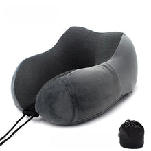 Load image into Gallery viewer, U-Shape Travel Pillow for Airplane Foam Neck Pillow Travel Accessories bed linings Comfortable Pillows for Sleep Home Textile
