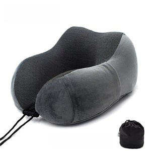 U-Shape Travel Pillow for Airplane Foam Neck Pillow Travel Accessories bed linings Comfortable Pillows for Sleep Home Textile
