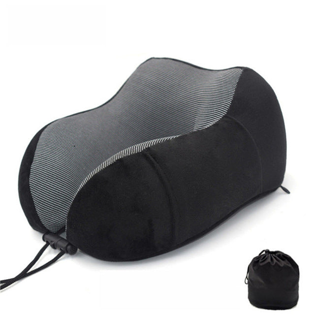 U-Shape Travel Pillow for Airplane Foam Neck Pillow Travel Accessories bed linings Comfortable Pillows for Sleep Home Textile