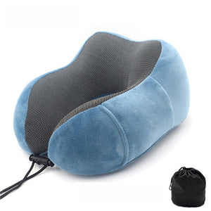 U-Shape Travel Pillow for Airplane Foam Neck Pillow Travel Accessories bed linings Comfortable Pillows for Sleep Home Textile