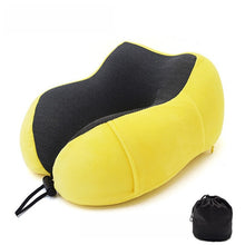 Load image into Gallery viewer, U-Shape Travel Pillow for Airplane Foam Neck Pillow Travel Accessories bed linings Comfortable Pillows for Sleep Home Textile
