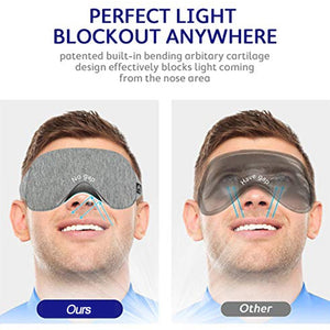 Sleep Mask Fast Sleeping Eye Mask Eyeshade Cover Shade Patch Women Men Soft Portable Blindfold Travel Slaapmasker